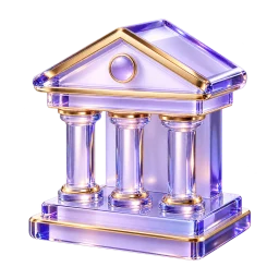 Glass bank representing banks and neobanks